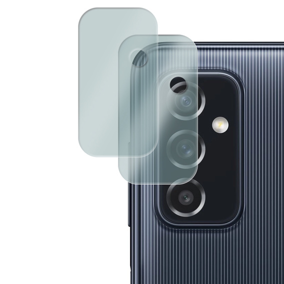 2x ERBORD tempered glass for camera to Samsung Galaxy M52 5G