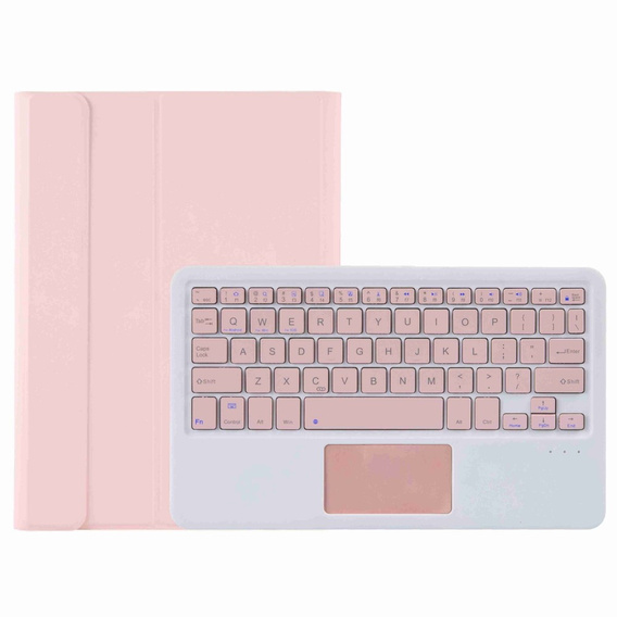 Case + keyboard Samsung Galaxy Tab A8 10.5 X200 / X205, Touchpad, pink rose gold