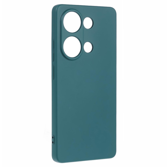 Case for Xiaomi Redmi Note 13 Pro 4G / Xiaomi Redmi Note 14S / Xiaomi Poco M6 Pro 4G, Silicone Lite, dark green