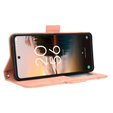 Flip case for TCL 40 NxtPaper, Card Slot, pink