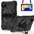 Children's case for Xiaomi Redmi Pad SE 8.7", armored with strap, black