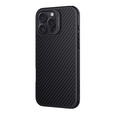 Nillkin Armored Case for iPhone 16 Pro Max, Carbon Fiber, for Magsafe, black