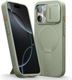 Case for iPhone 16 Pro, Suritch Shockproof, for MagSafe, green