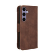 Flip case for Samsung Galaxy S25 FE, Card Slot, brown