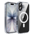 Case for iPhone 17, for MagSafe, transparent