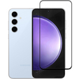 3D Tempered Glass for Samsung Galaxy S24 FE, black frame