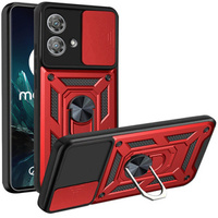 Case for Motorola Edge 40 Neo, CamShield Slide, red