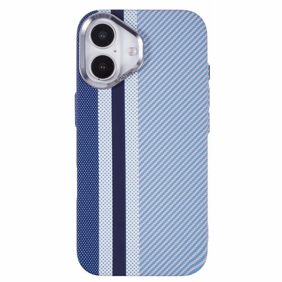 MagSafe's iPhone 16 Case, Carbon Fiber, blue