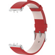 Leather Strap for Samsung Galaxy Fit 3, Red