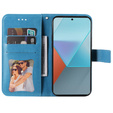 Flip case for Xiaomi Redmi Note 13 Pro 5G, Mandala, blue