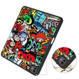 Case for iPad Pro 13" 2024 (7 gen.), Smartcase, graffiti