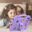 Children's case for Lenovo Tab TB311FU, Cute Patterns, with stand, purple