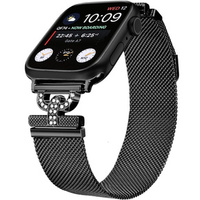 Milanese bracelet for Apple Watch 1/2/3/4/5/6/7/8/SE (38/40/41 MM) - Black