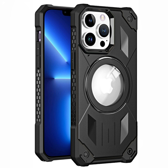 Case for iPhone 13 Pro, Heavy Duty, for MagSafe, black