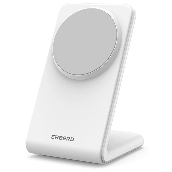 ERBORD Wireless Inductive Charger, 15W, White