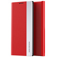 Flip case for Xiaomi Redmi 10C, Side Magnetic, red