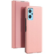 Case for Realme 9i / Oppo A96, Clear View, pink rose gold