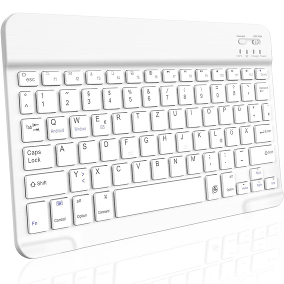 Mini Bluetooth wireless keyboard for tablet, black