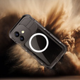 Waterproof Case, SHELLBOX IP68 MagSafe, Black for iPhone 16