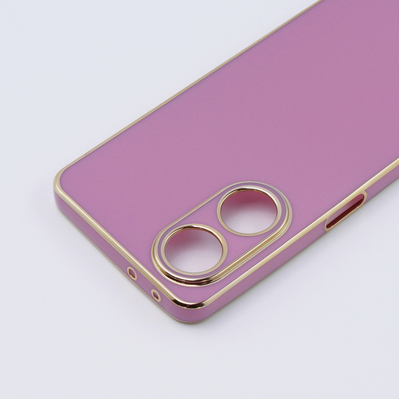 Case for Oppo A98 5G, Glamour CamShield, purple