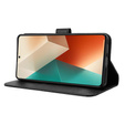 Flip case for Xiaomi Redmi Note 13 5G, Wallet Smart Magnet, black