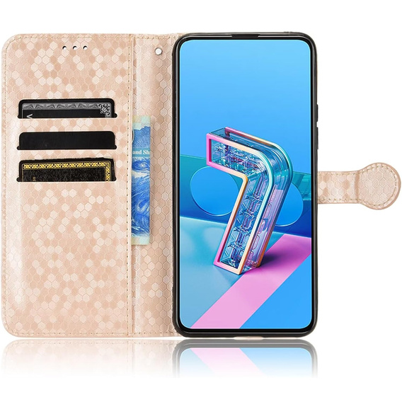 Flip case for Xiaomi Redmi A5, Wallet Rhombus, pink