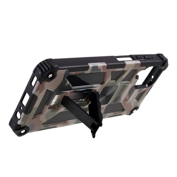 Case for Samsung Galaxy A12 / M12 / A12 2021, Armor Kickstand, green