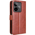 Flip case for Realme GT 7 / 7T, Crazy Horse Wallet, brown
