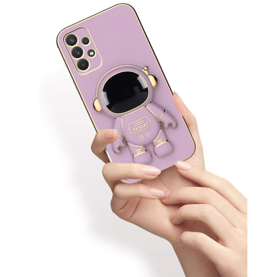 Case for Samsung Galaxy A32 4G, Astronaut, purple