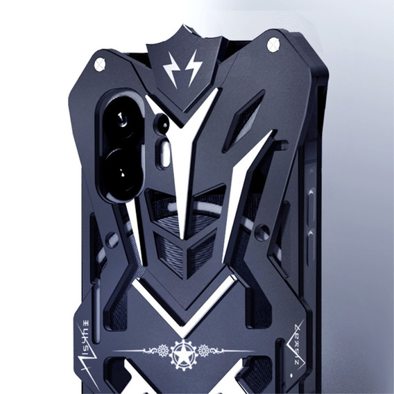 Armored case for Nothing Phone 2, Aluminum Alloy, black