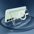 Case for Samsung Galaxy S25+ Plus, Fusion Hybrid, for MagSafe, transparent + Screen Glass