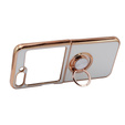 Case for Samsung Galaxy Z Flip 5 5G, Electro Ring, white