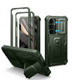 Armored case for Samsung Galaxy S25, Dexnor Full Body (Two Frames), green
