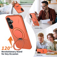 MagSafe case with stand for Samsung Galaxy A57 5G, orange