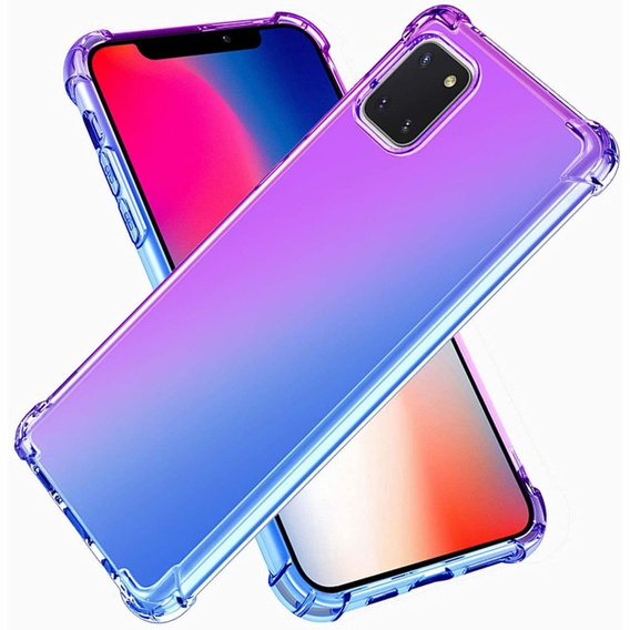 Case for Samsung Galaxy A22 5G, Gradient Dropproof, blue