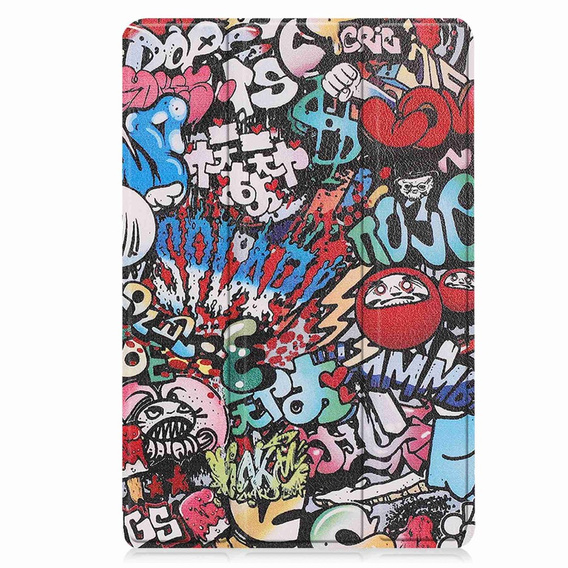 Case for Lenovo Tab M10 10.1 Gen 3 TB-328FU/TB-328XU, Smartcase, graffiti