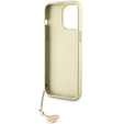 Guess 4G Charms case with charm for iPhone 15 Pro