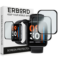 2x ERBORD Hybrid Glass for Realme Watch 3