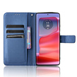 Flip case for Motorola Edge 50 Pro, Wallet Smart Magnet, blue