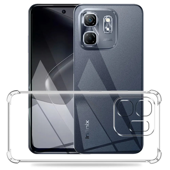 Case for Infinix Hot 50i 4G, Dropproof, transparent