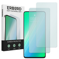 2x Tempered Glass for Xiaomi Mi 9T / Mi 9T Pro, ERBORD 9H Hard Glass for phone screen