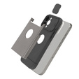 Case for iPhone 15 Pro Max, ERBORD MagProtect Slide Camera, titanium grey