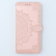 Flip case for Xiaomi 13T / 13T Pro, Mandala, pink rose gold