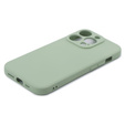 Case for iPhone 15 Pro, Silicone Lite, mint