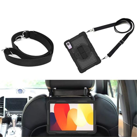 Case for Xiaomi Redmi Pad SE 11", Armoured Protective, Black