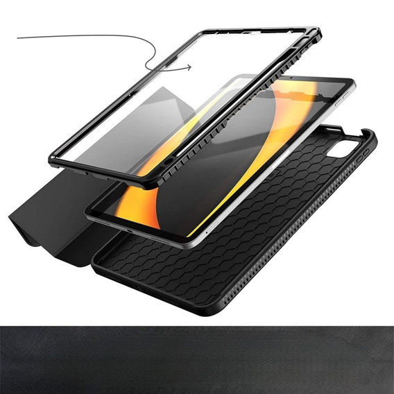 Case for iPad Air 4 10.9 2020 / iPad Pro 11 2020 / 2018, Suritch Full Body, black