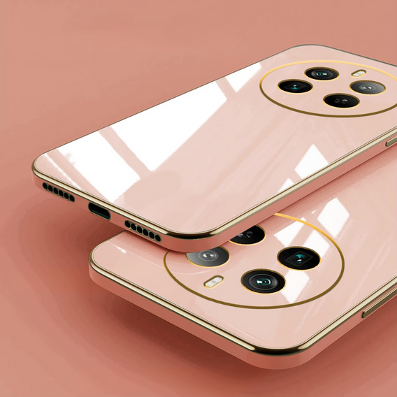 Case for Realme 12 Pro 5G / 12 Pro+ 5G, Glamour CamShield, pink rose gold