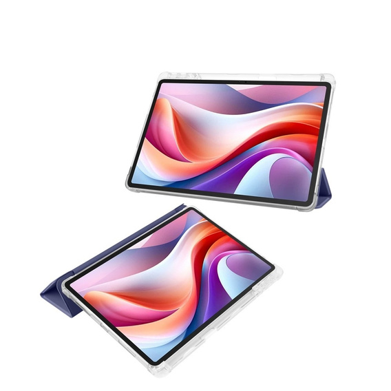 Case for Lenovo Tab M11, Smartcase Hybrid, with stylus space, dark blue