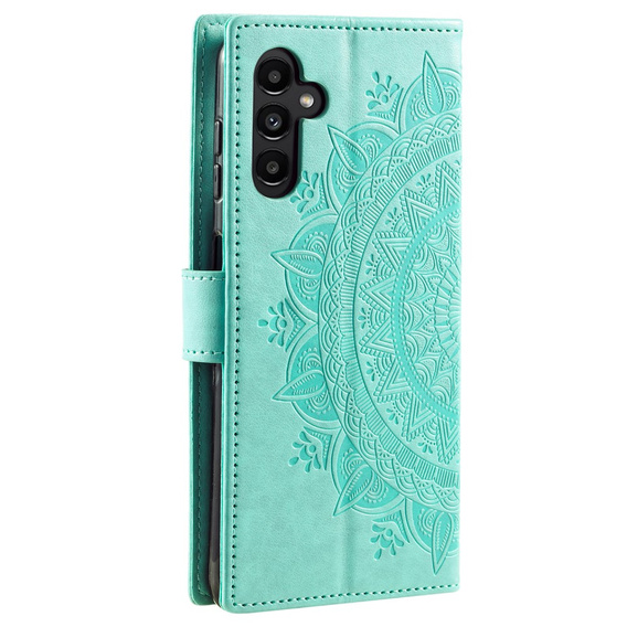 Flip case for Samsung Galaxy S23 FE, Mandala, green