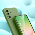 Case for Samsung Galaxy A56 5G, Silicone Lite, green